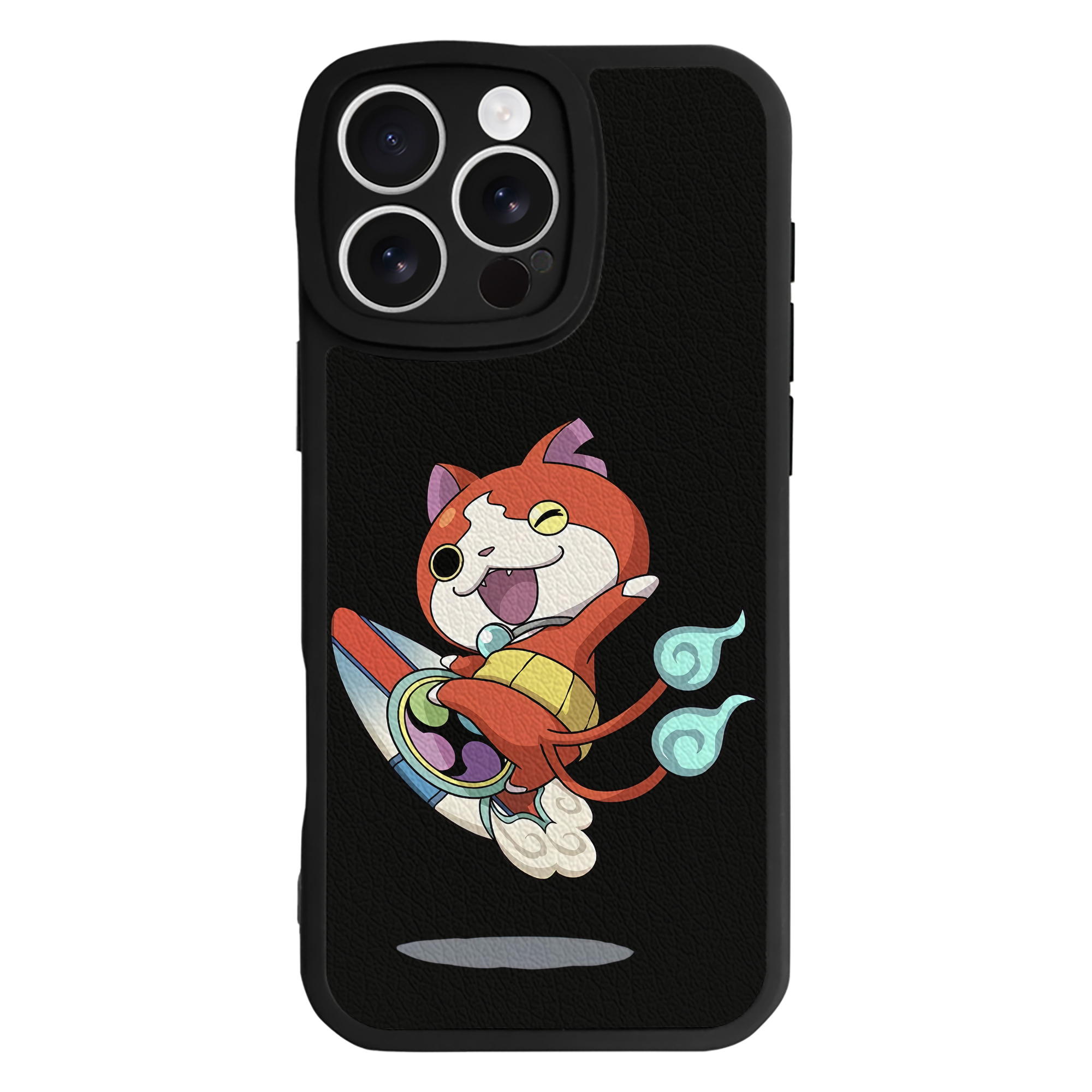 妖怪ウォッチ Yo-kai Watch 【iPhone 16シリーズ対応】シリコンスマホケース（レザー調） 材質：シリコン